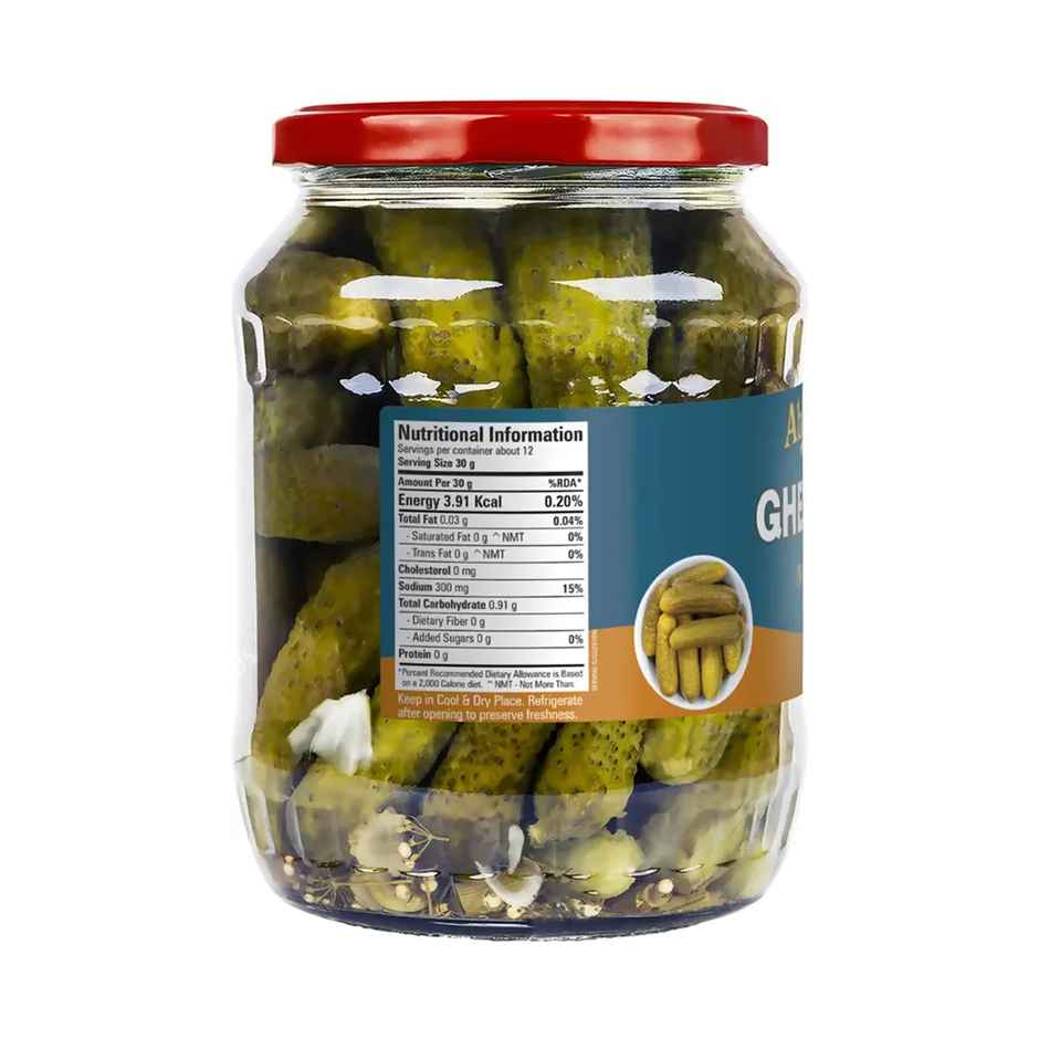 Abbie's Gherkins In Vinegar Big