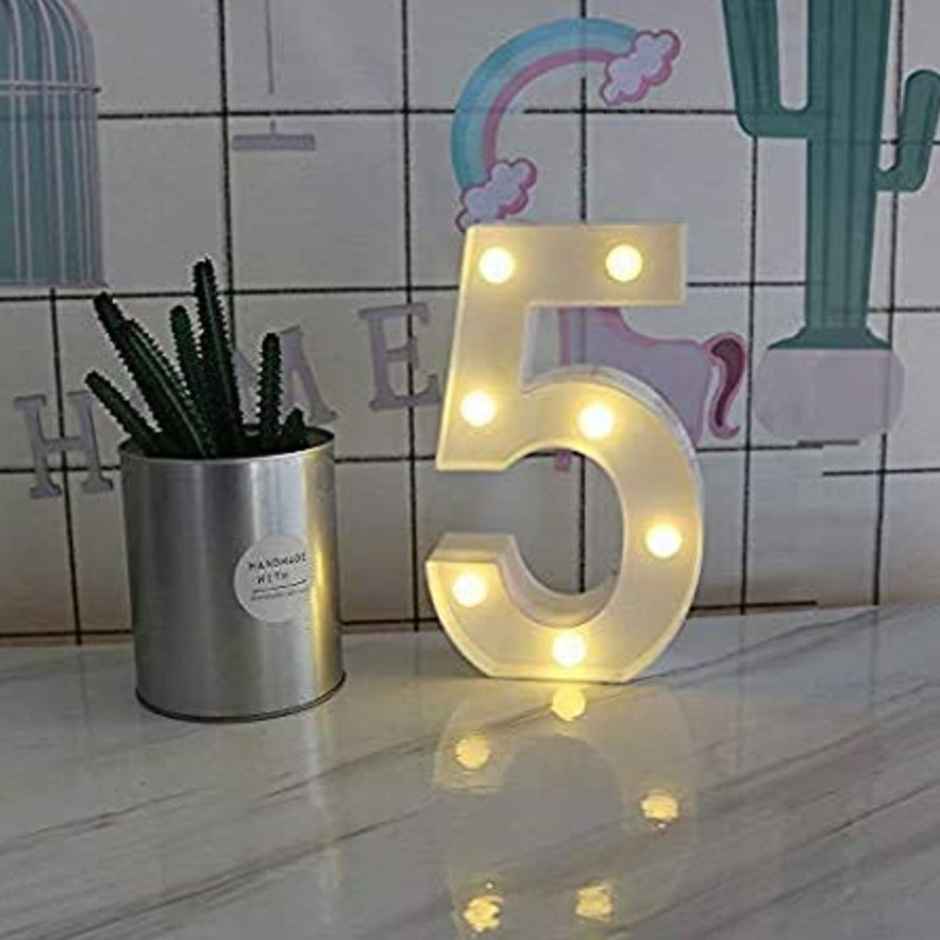 Marquee Number Light Letters For Room Decor Lights | Party Propz