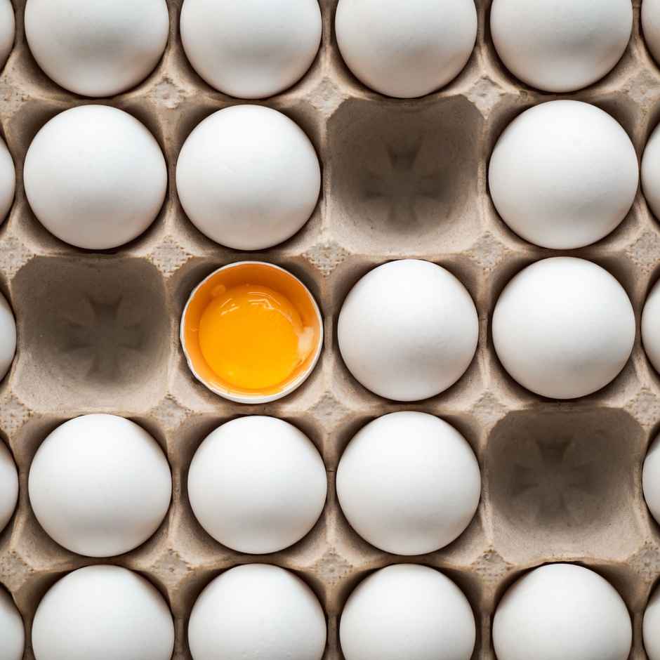 Eggee Omega 3 Provita+ White Eggs Tray