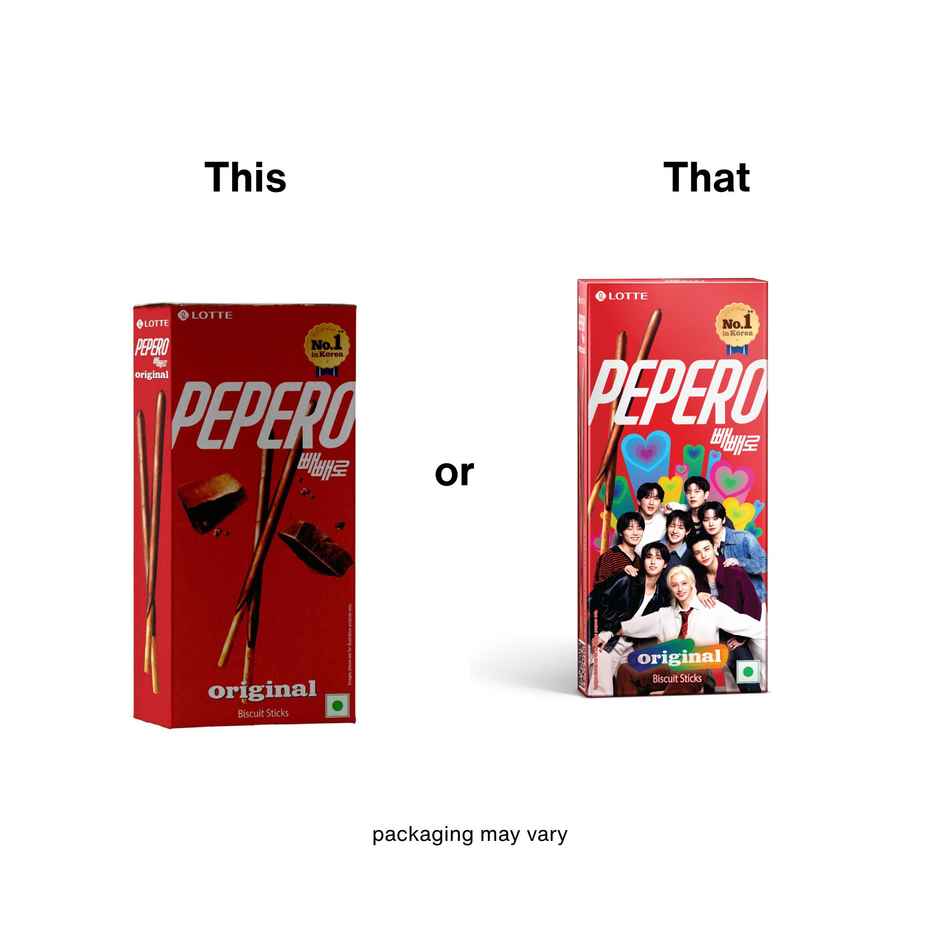 Lotte Pepero | Original | Biscuit Stick Snack