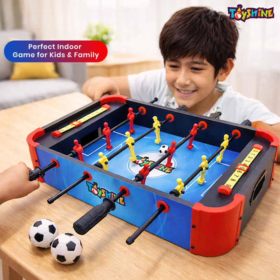 Toyshine Mini Foosball Table - Fun for Kids Ages 6 and Up