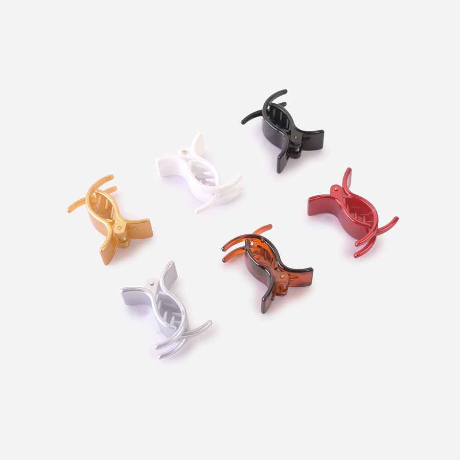 Buckleup Womens Hair Clip Set Of 6 Buhrac 270