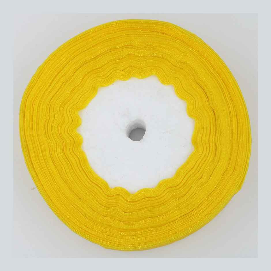 ABK Gift Ribbon Organza Role | 12 mm | 30 M Assorted Colour | 1 Piece Roll