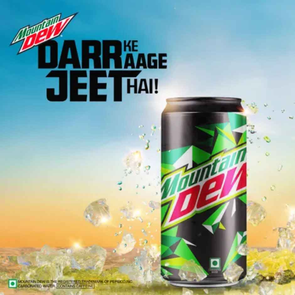 Mountain Dew Lemon Soft Drink