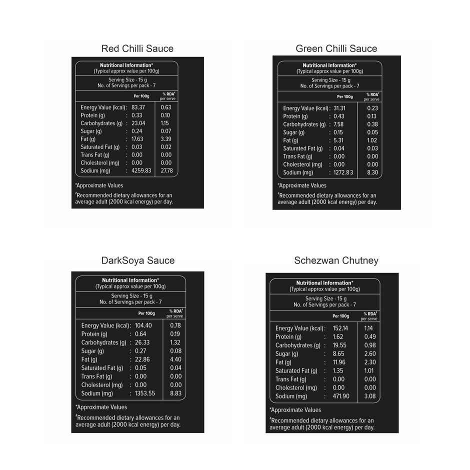 Winn Essential Chinese Sauces Kit | Chinese Sauces Mini Combo