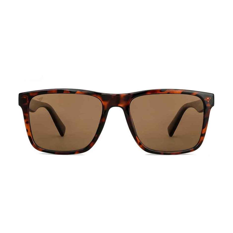 Vincent Chase By Lenskart Unisex Wayfarer Sunglasses | Brown - L