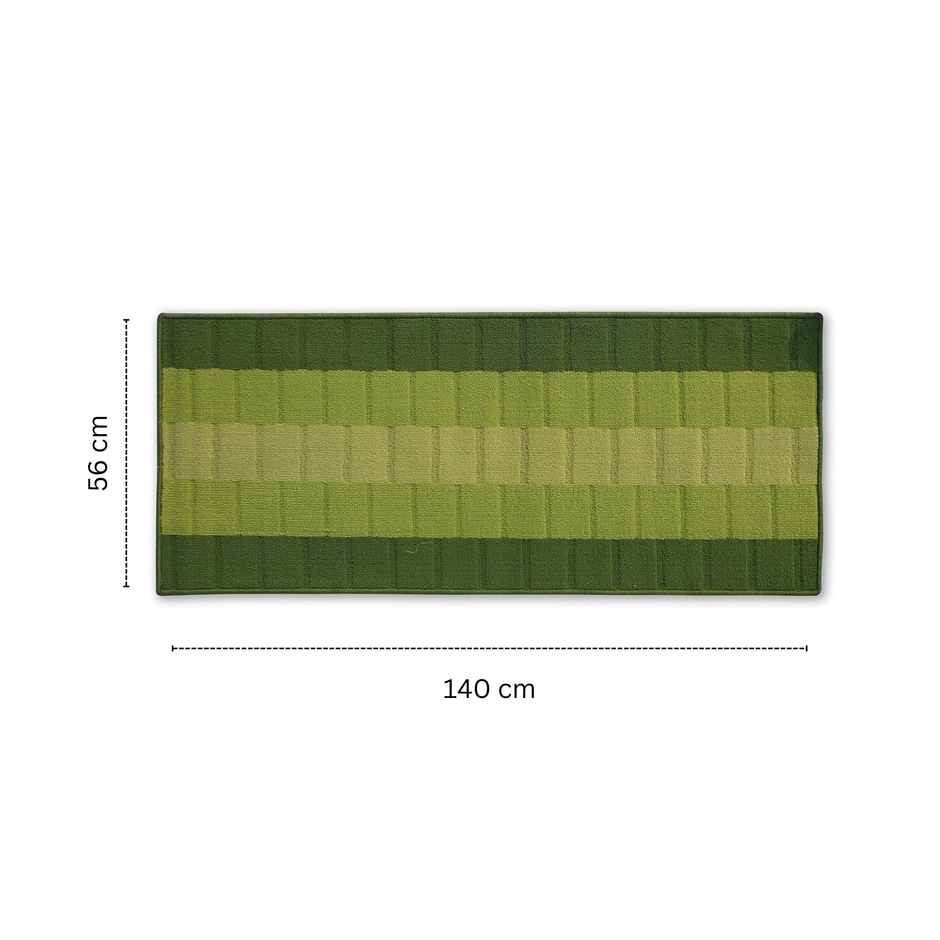 Status Iris Anti- Skid Runner | 56 x 140 cm | Green