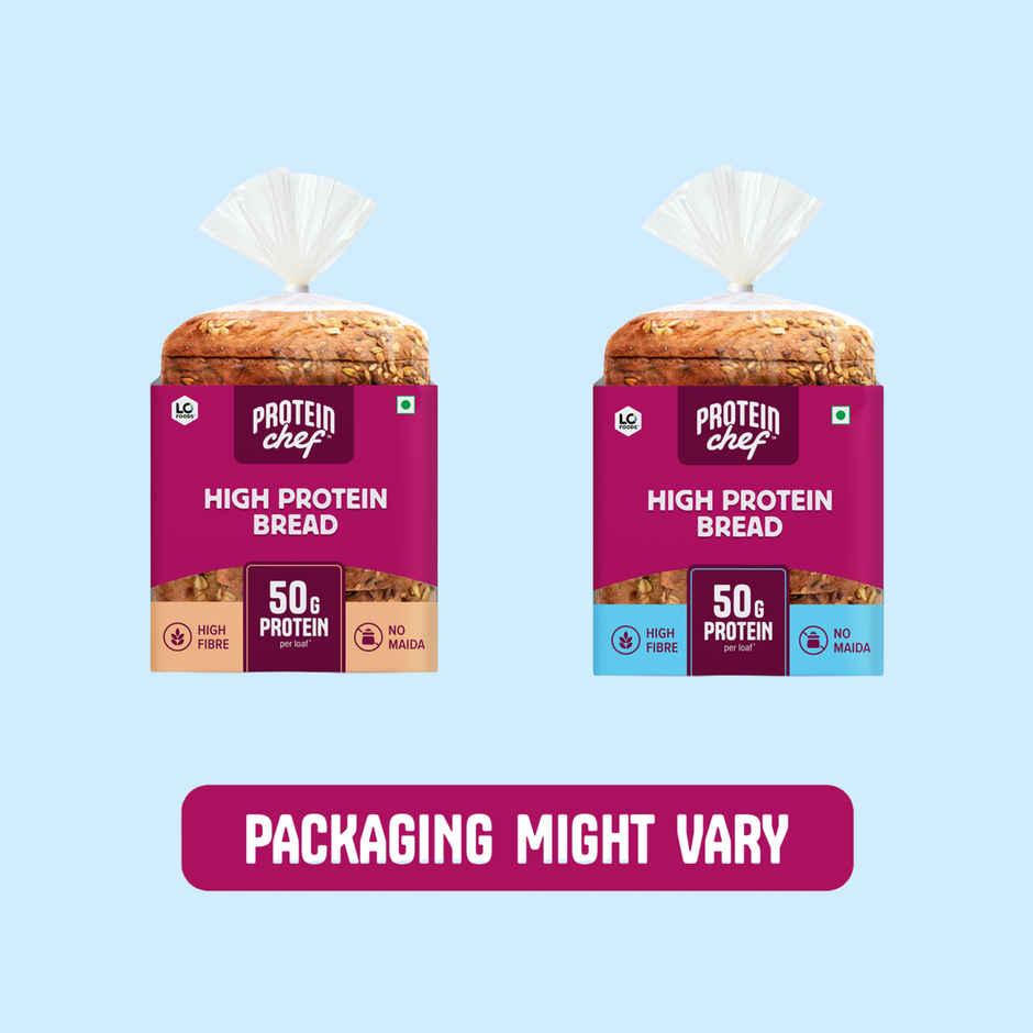 Protein Chef 50g Protein Bread | Multigrain Bread | No Maida