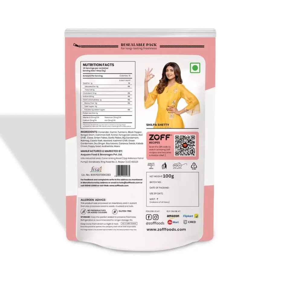 ZOFF Meat Masala - Spicy Meat Curry Masala