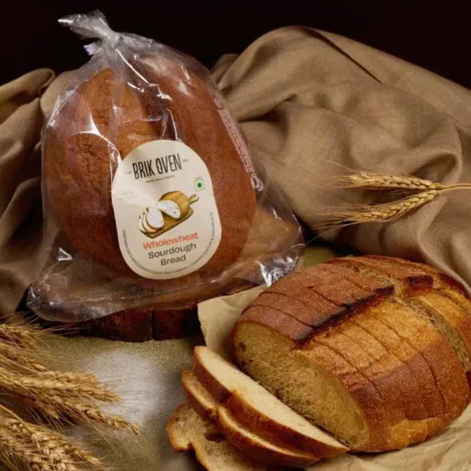 Brik Oven Whole Wheat Sourdough Bread