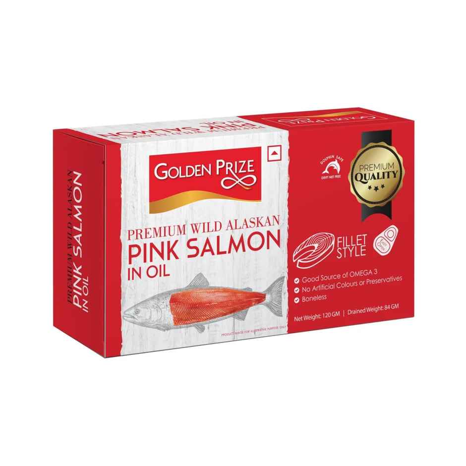 Golden Prize Pink Salmon Fillet In Oil