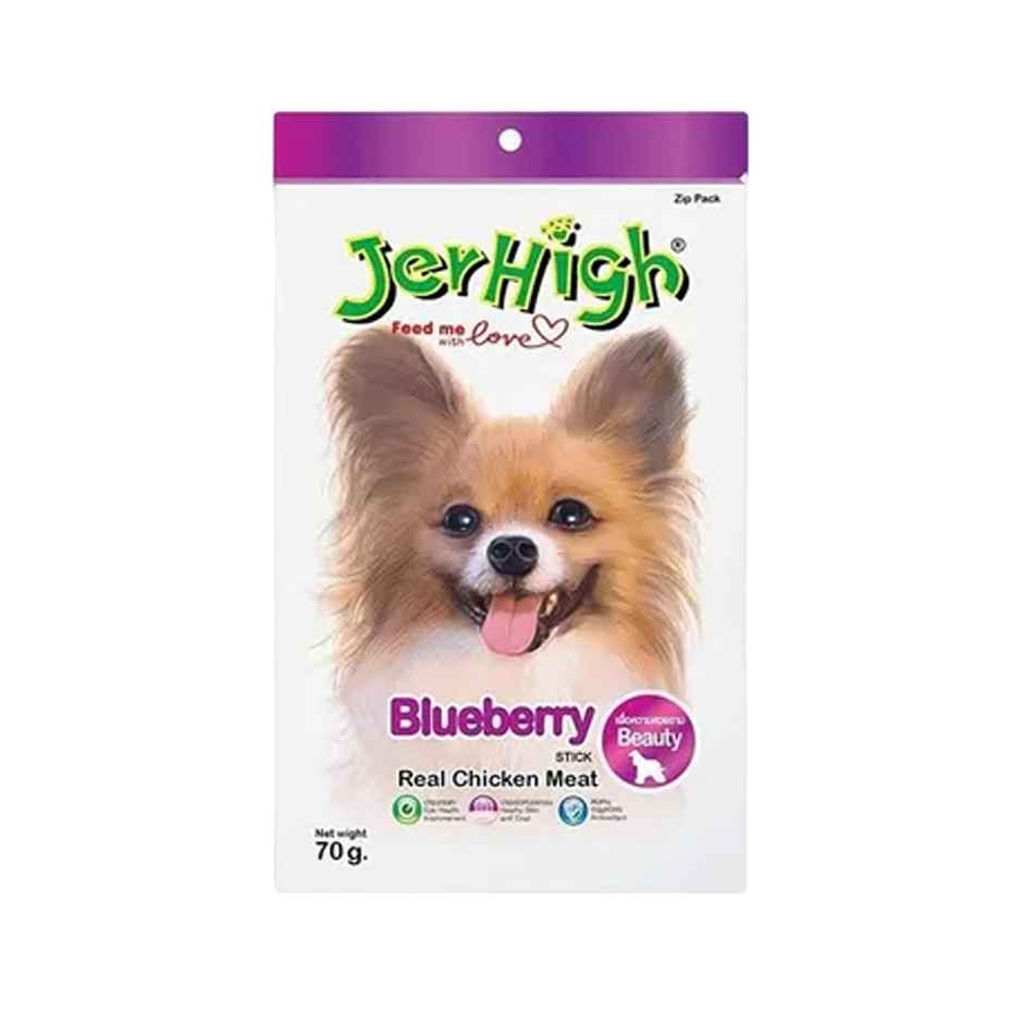 JerHigh Blueberry Stick Young Adult Dog Treat Combo