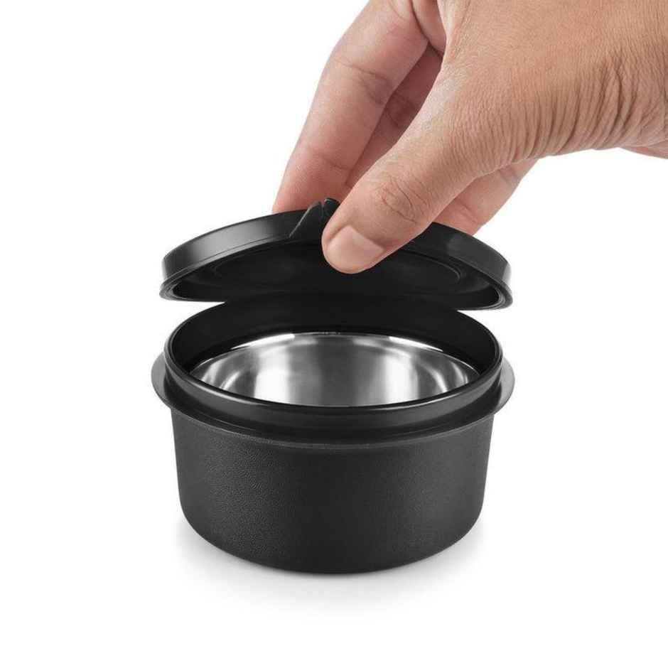 Pexpo Steel Meal Box Ultra With 750 ml Chromo Water Bottle 1 Pickle Box & 1 Spoon 4 Containers.