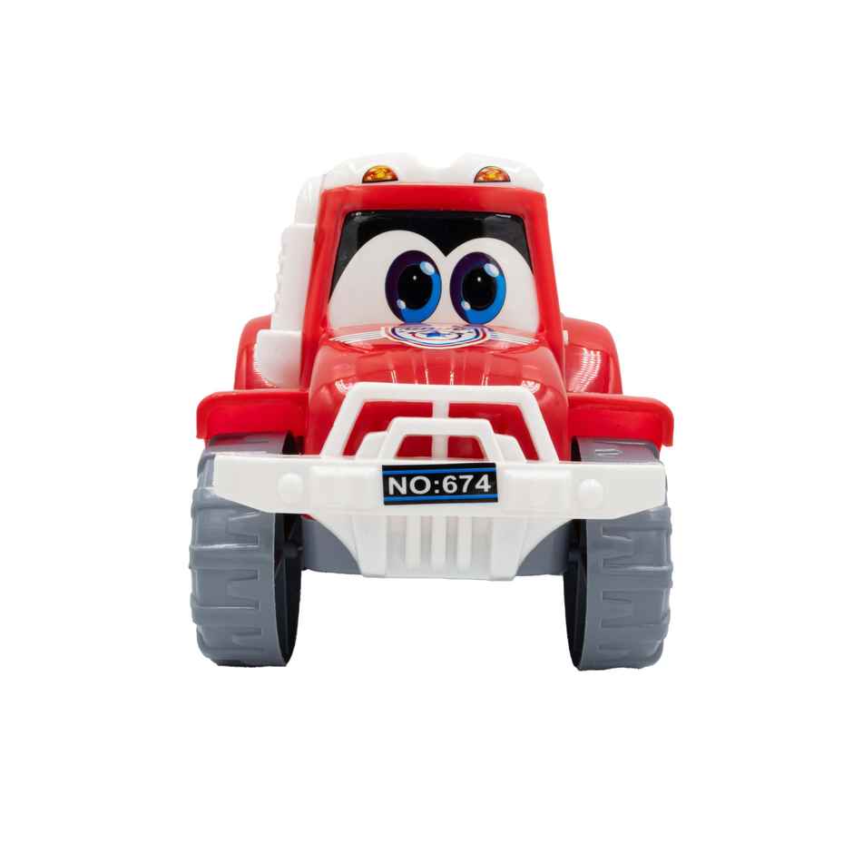 Toybharat Crop Tractor | Multicolour | Travel Toys | Birthday Gift | Friction Toy | Assorted