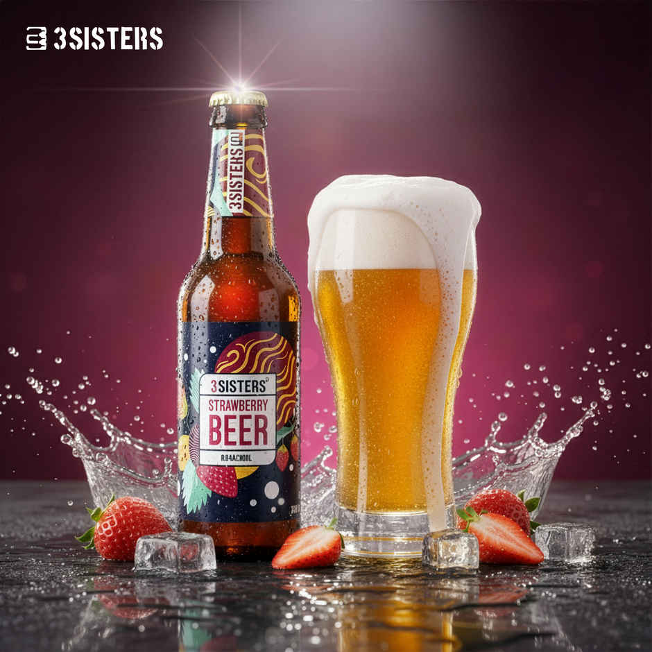 3 Sisters Strawberry Non-Alcoholic Beer