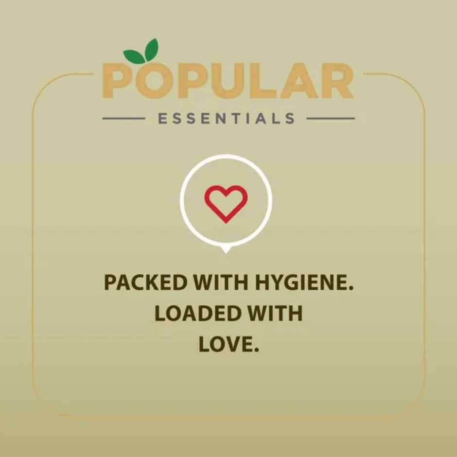 Popular Essentials Green Moong Whole