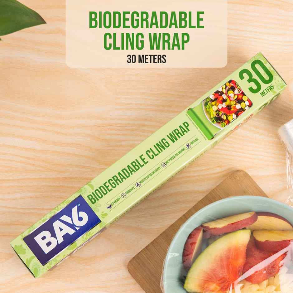 BAY6 Biodegradable Cling Wrap, 30 meters