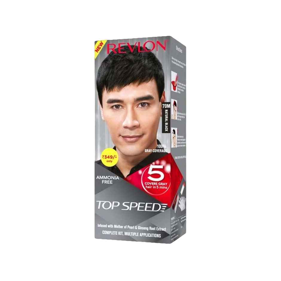 Revlon Top Speed Hair Color Man-Natural Black