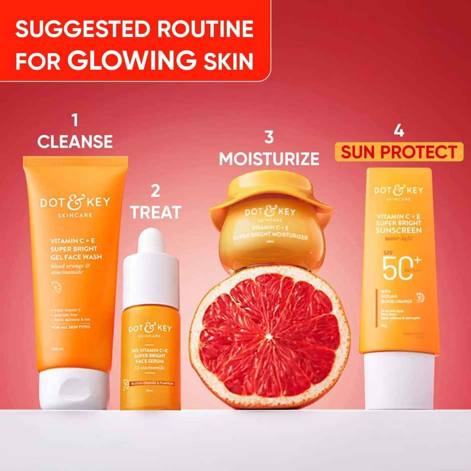 Dot & Key Vitamin C + E Super Bright Sunscreen SPF 50
