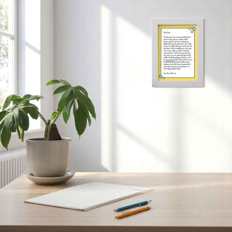 Happy Mail Letter From Baby For Expecting Dads