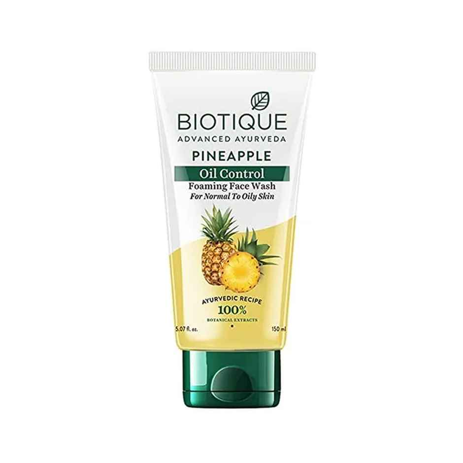 Biotique Pineapple Oil Control Foaming Face Wash