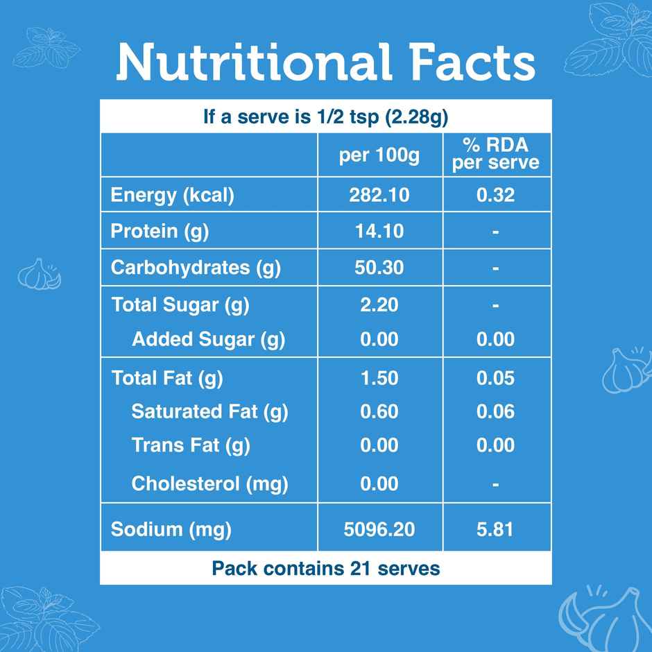 On1y Garlic Herb Bread seasoning