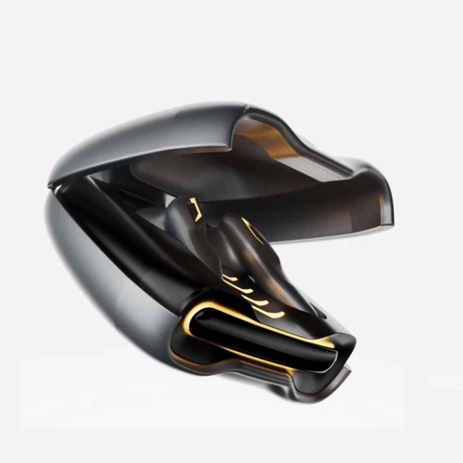 GOBOULT Ember Quad Mic ENC | 48Hrs Battery | Low Latency Gaming | 5.3v Bluetooth | Smoky Metal