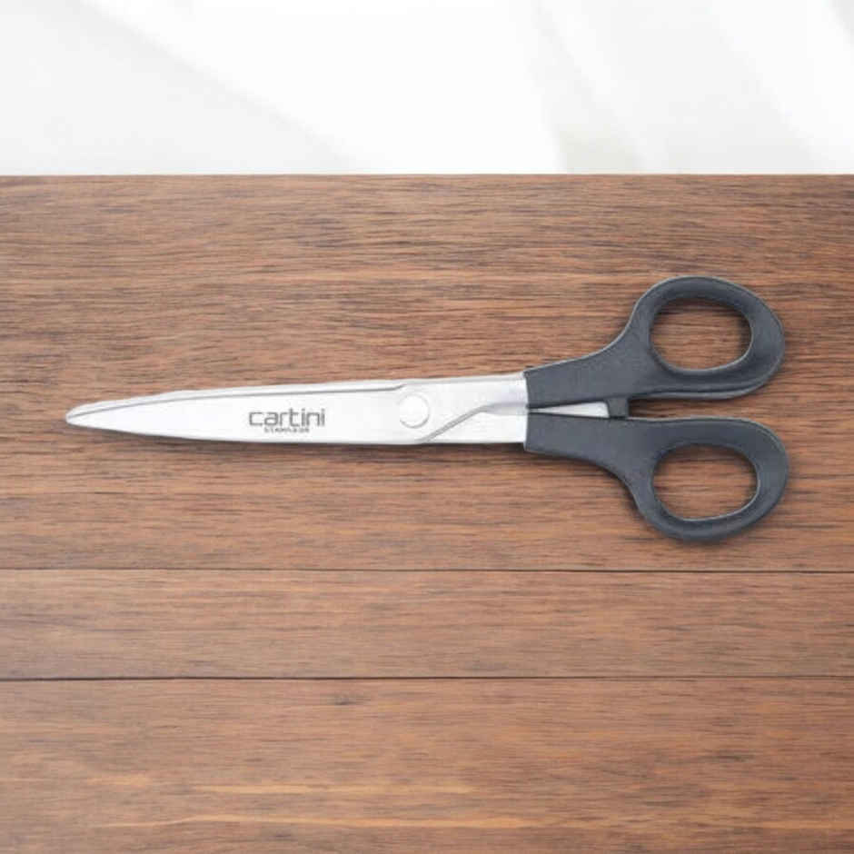 Godrej Cartini Versatile Stainless Steel Kitchen Scissors (Black, 1 Piece)