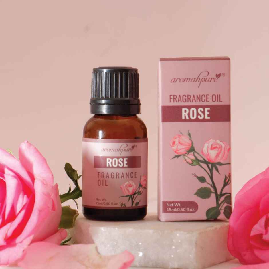 Aromahpure Fragrance Oil | Rose Aroma Oil for Home Fragrance | Helps in Meditation