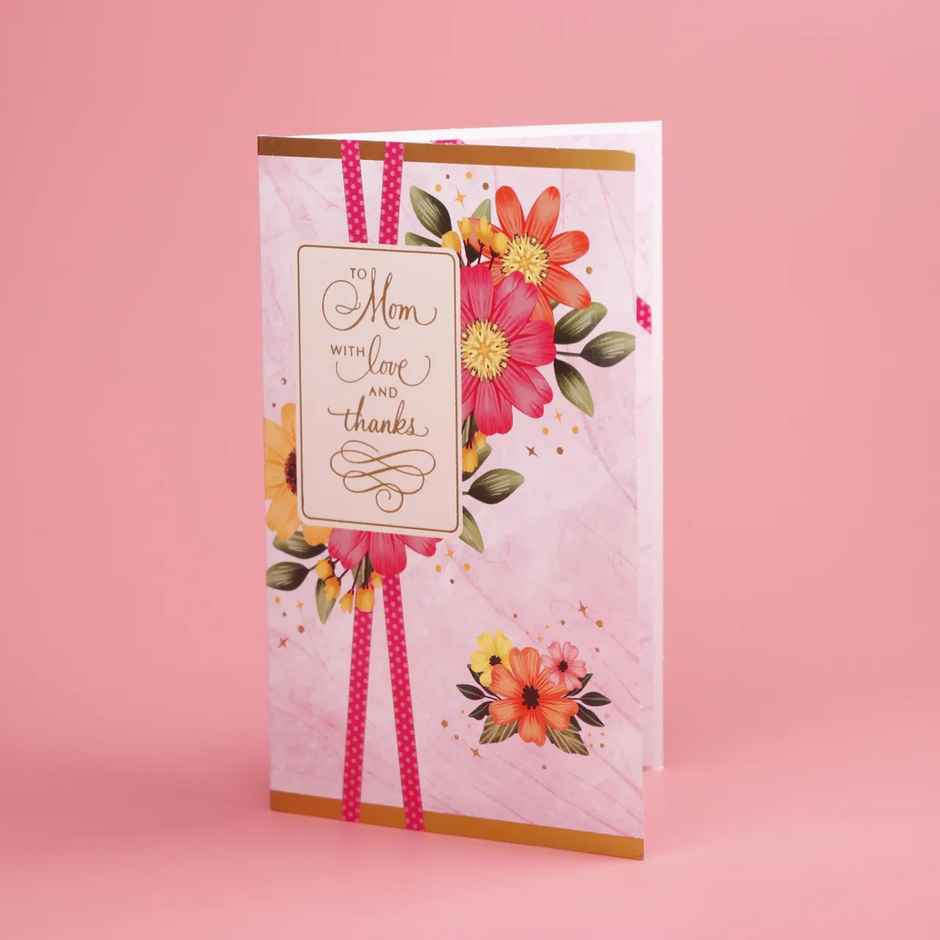 To Mom With Love & Thanks Mother's Day Greeting Card | Archies