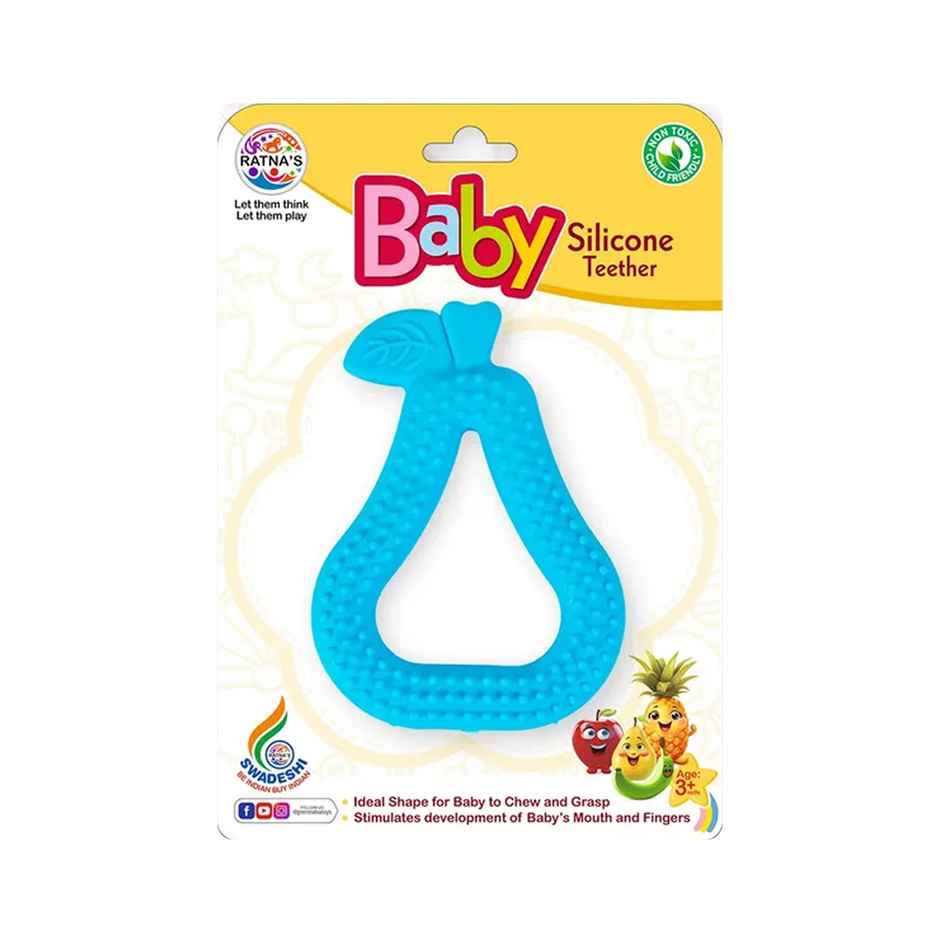 Ratna's Baby Silicon Teether | Assorted