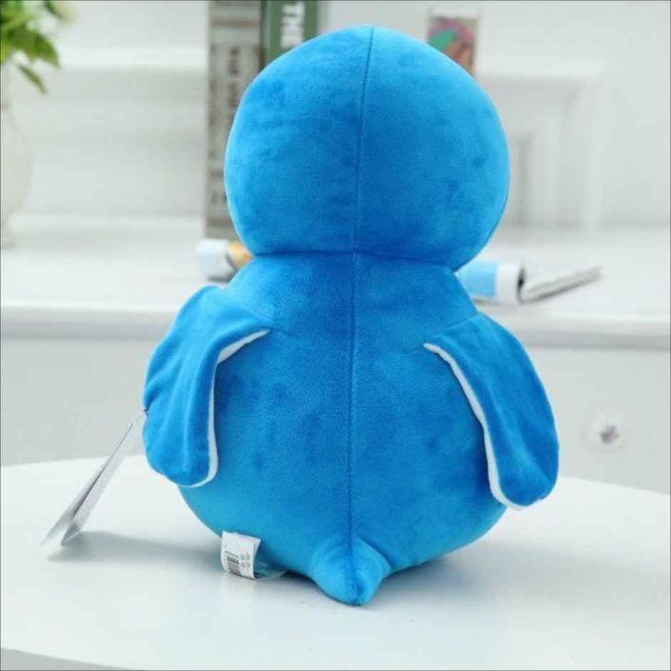 Babique Penguin Teddy Bear Plush Soft Toy Cute Kids Birthday Animal Baby Boys/Girls 28 cm, Blue