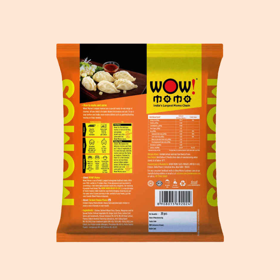 Wow! Chicken Cheese Momos