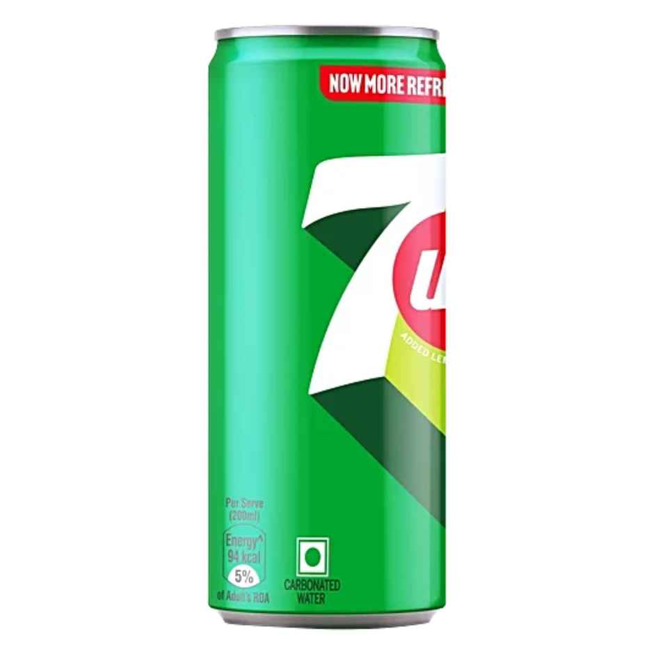 7 Up Lemon Soft Drink Can | Carbonated Beverage