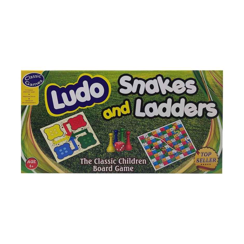 Sterling Board Game - 2 in 1 Ludo , Snake & Ladder