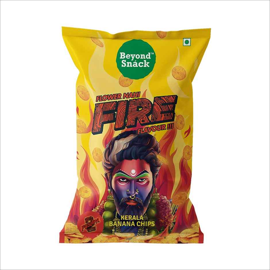 Beyond Snack Kerala Banana Chips - Limited Edition Pushpa 2: Fire
