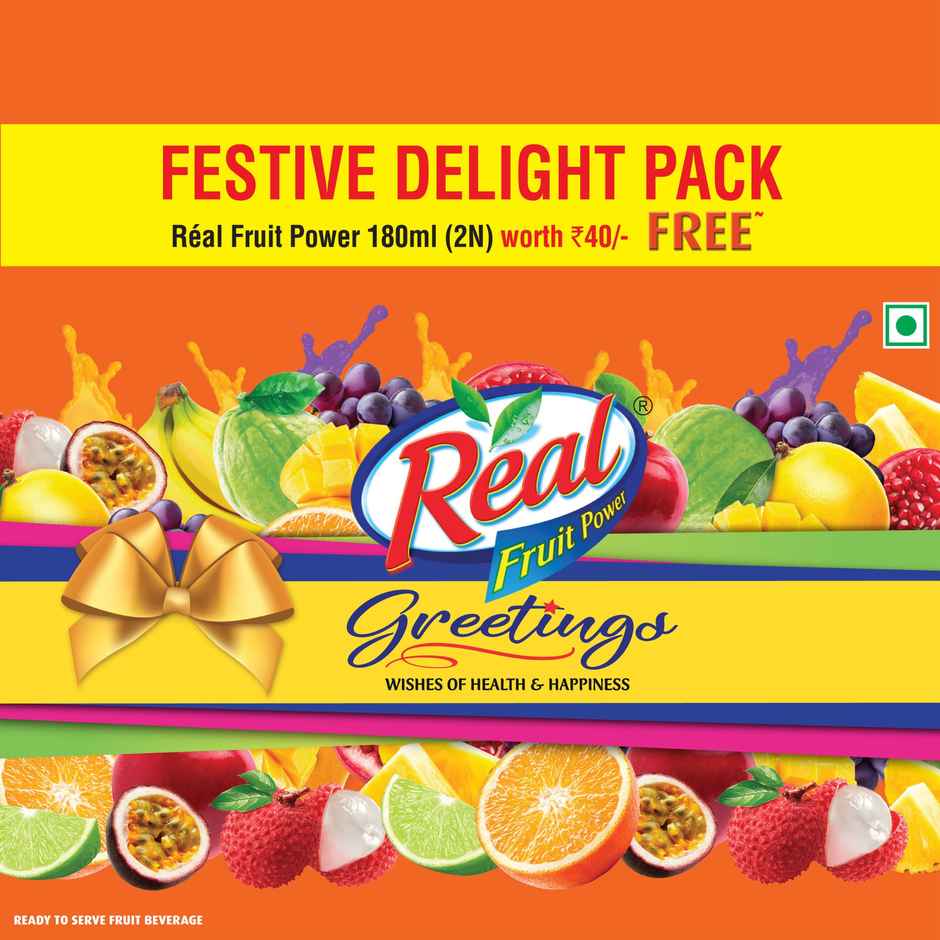Real Greetings Festive Delight Beverage/Juice Gift Pack