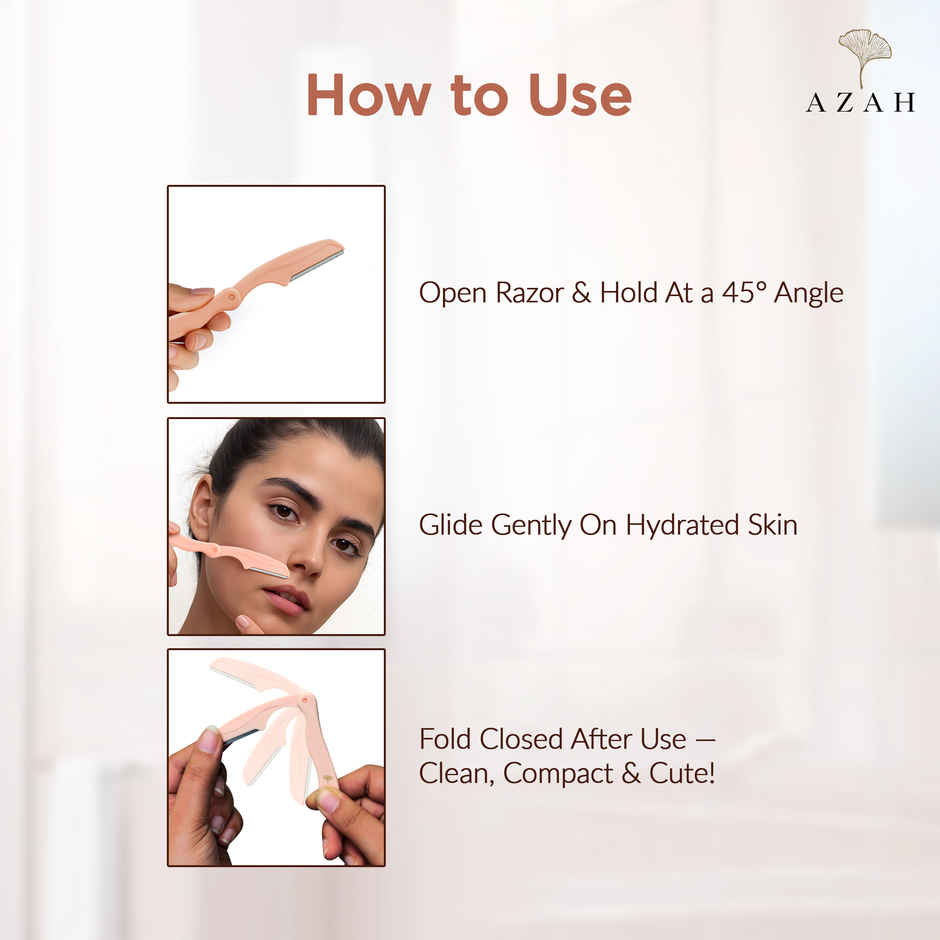 Azah Foldable Face Razor