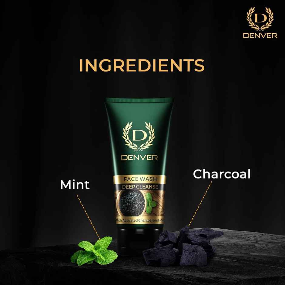 Denver Deep Cleans Face Wash For Men