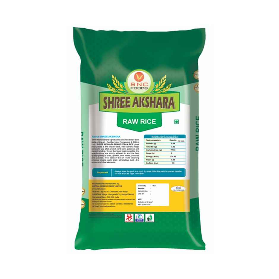 Shree Akshara Sona Masoori Raw Rice