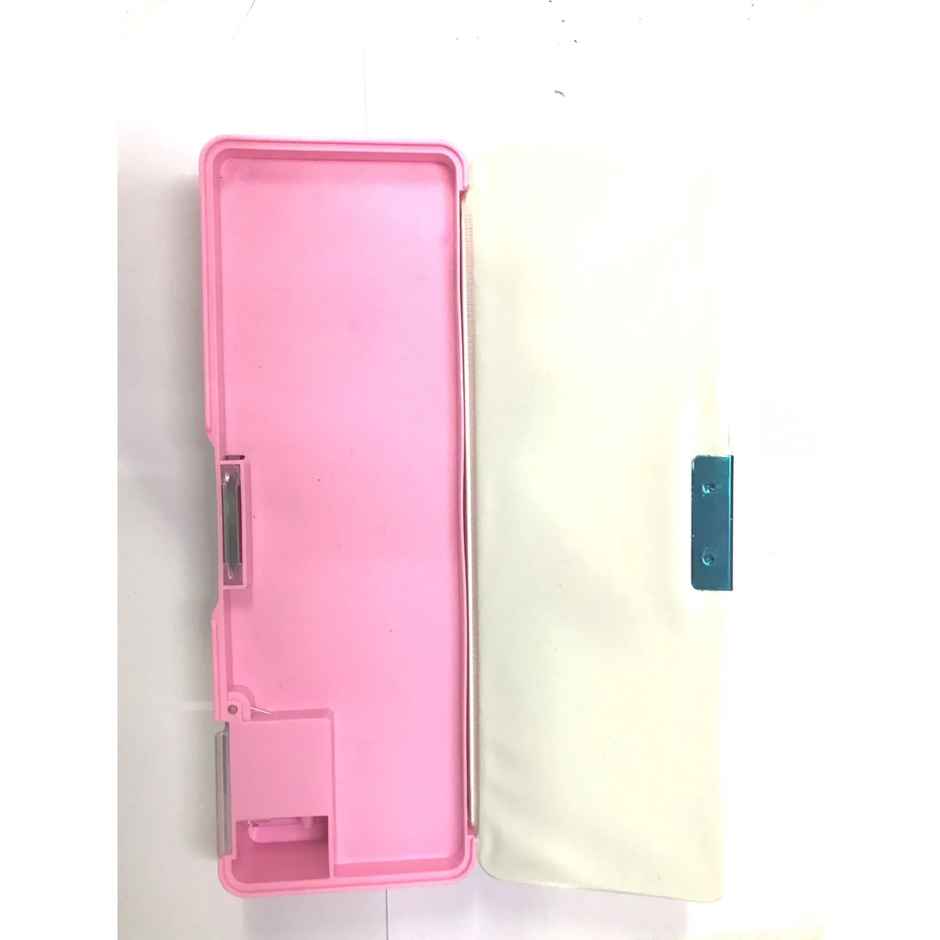 Chrome 892 Assorted Design Magnetic Stationery Box With Integrated Calculator - Assorted