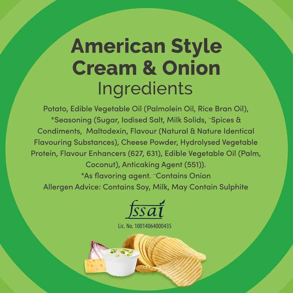 Lay's American Cream & Onion Potato Chips Combo 