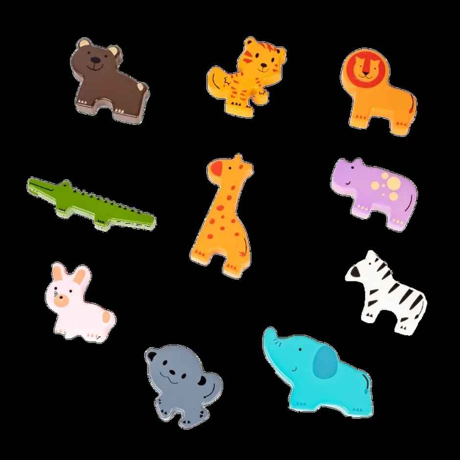 Ratna's Animals Shape Sorter With Hammering Fun