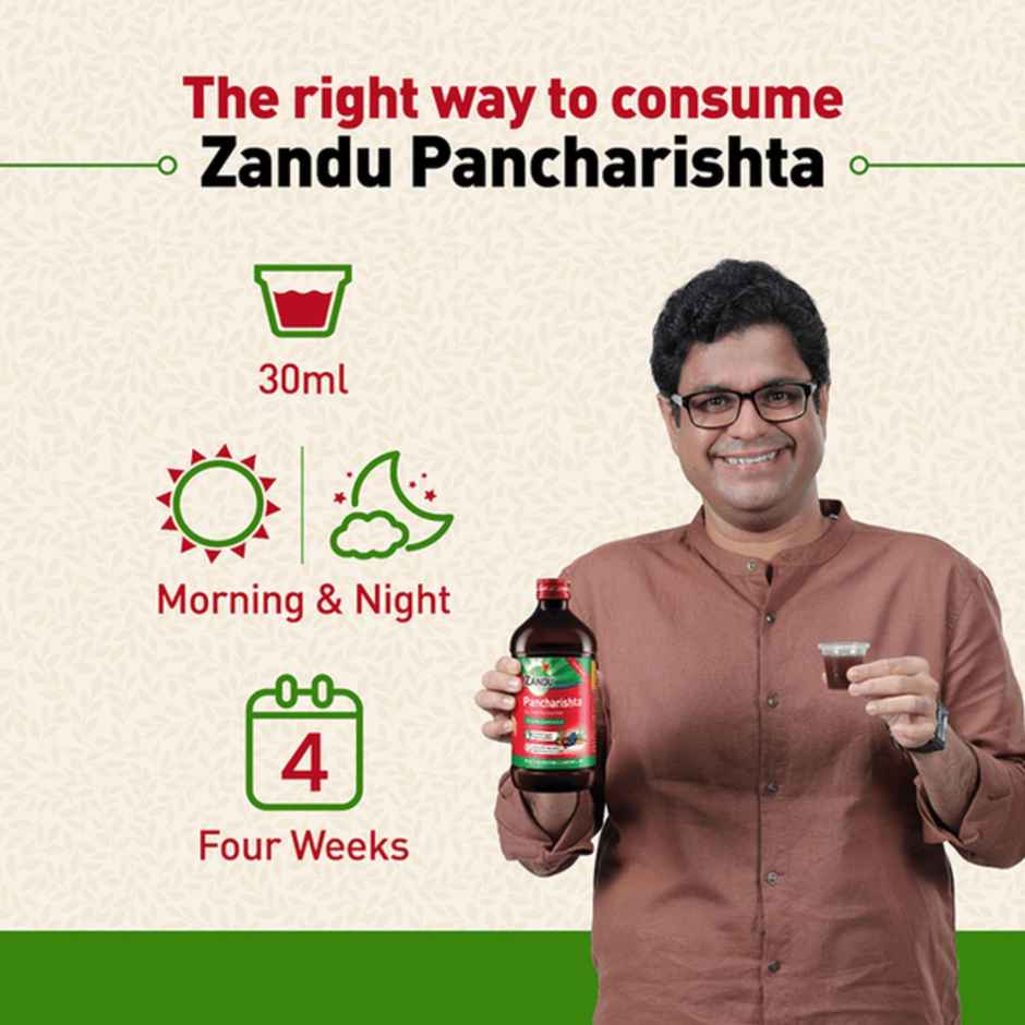 Zandu Pancharishta Ayurvedic Digestive Tonic