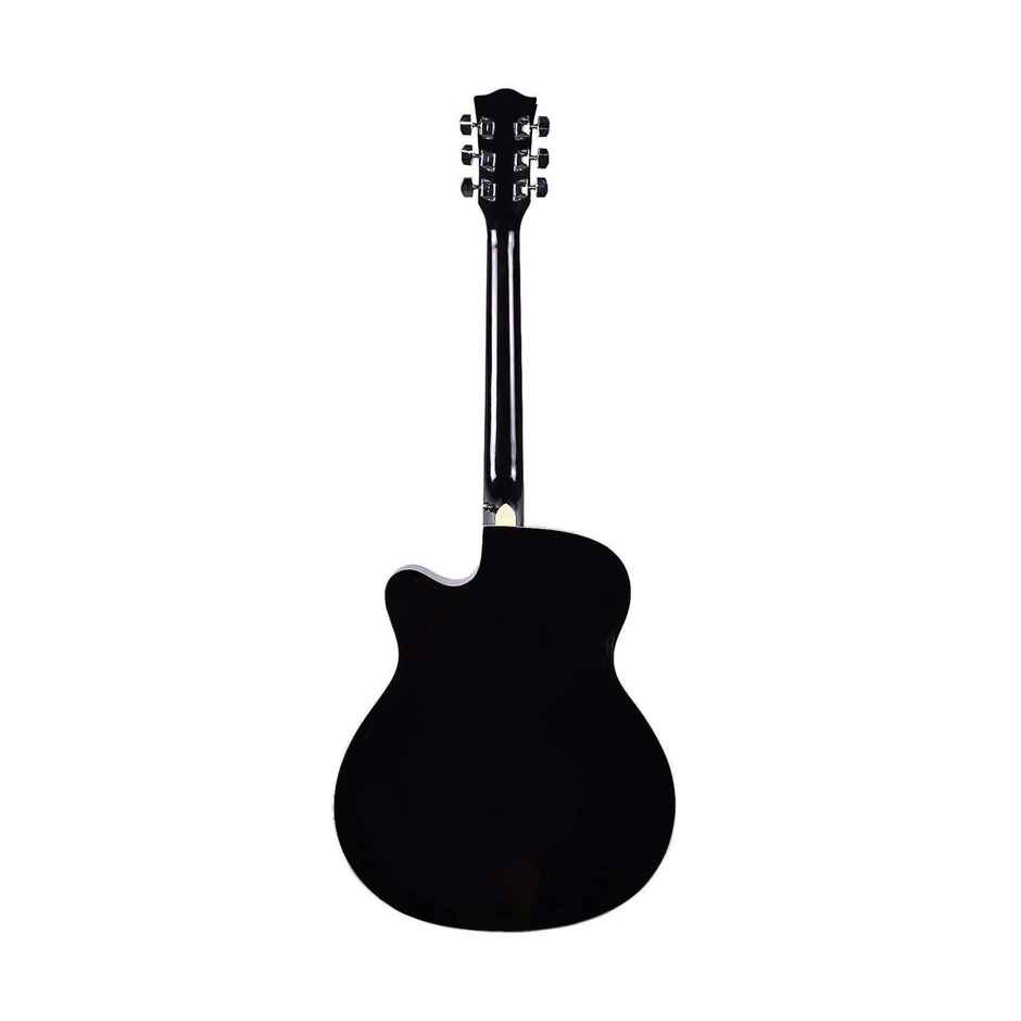Kadence Frontier Guitar Combo - Black Acoustic Guitar with Bag | Strap & Picks