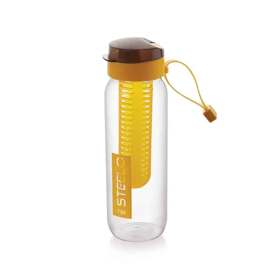 Steelo Plastic Sante Infuser Bottle | Assorted | 750 ml