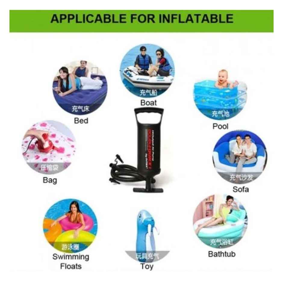 Intex Double Quick Hand Pump for Inflatables | Black