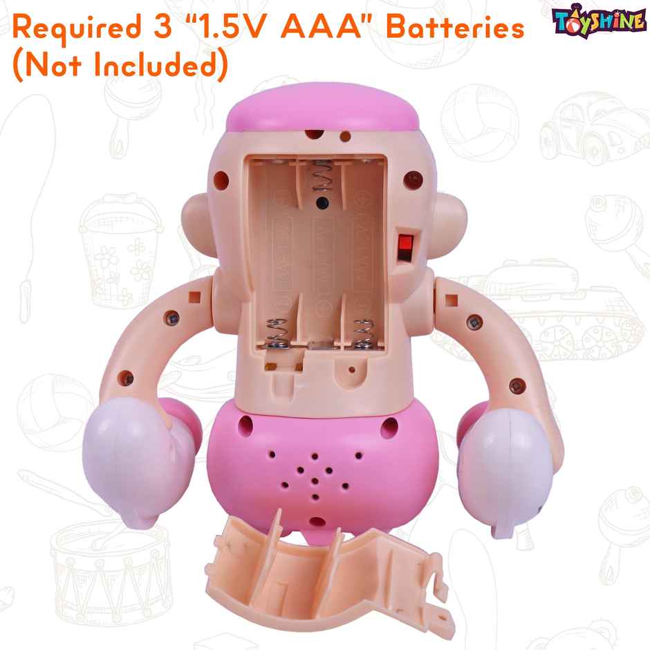 Toyshine Battery-Powered Tumbling Baby with Sound & Music | Interactive Toy for Kids