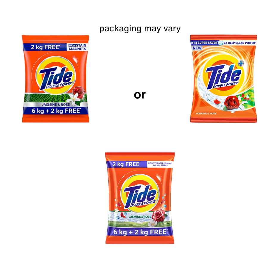 Tide Plus Jasmine & Rose Detergent Powder
