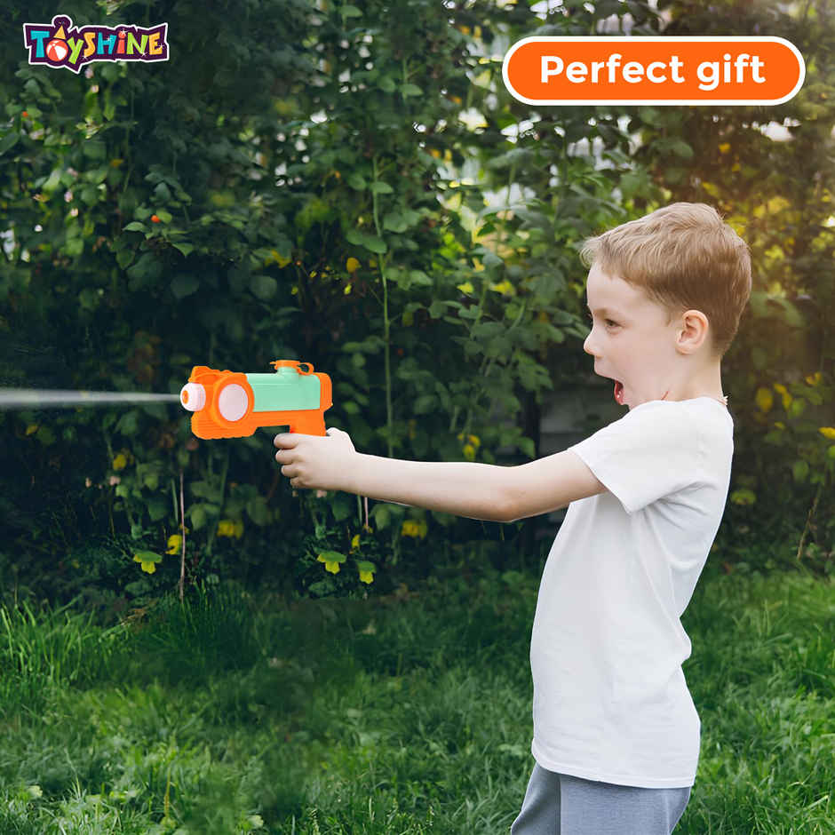 Toyshine Water Gun Toy | 180 ml Capacity | High Pressure Summer Water Blaster for Kids